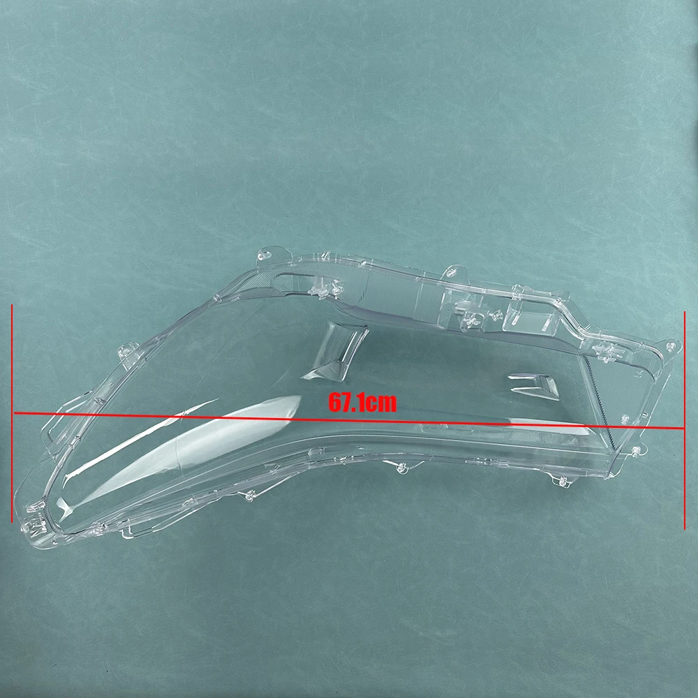 สําหรับ Toyota HILUX 2019 2020 ไฟหน้าโปร่งใสโคมไฟไฟหน้า SHELL เลนส์ Plexiglass เปลี่ยนเดิมโคมไฟ