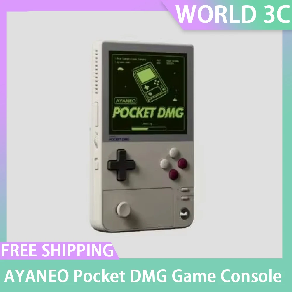 AYANEO Pocket DMG Game Console 1240*1080 Resolution Screen 3.92Inch OLED 6000mAh Gyroscope Handheld Game Consoles Customize Gift