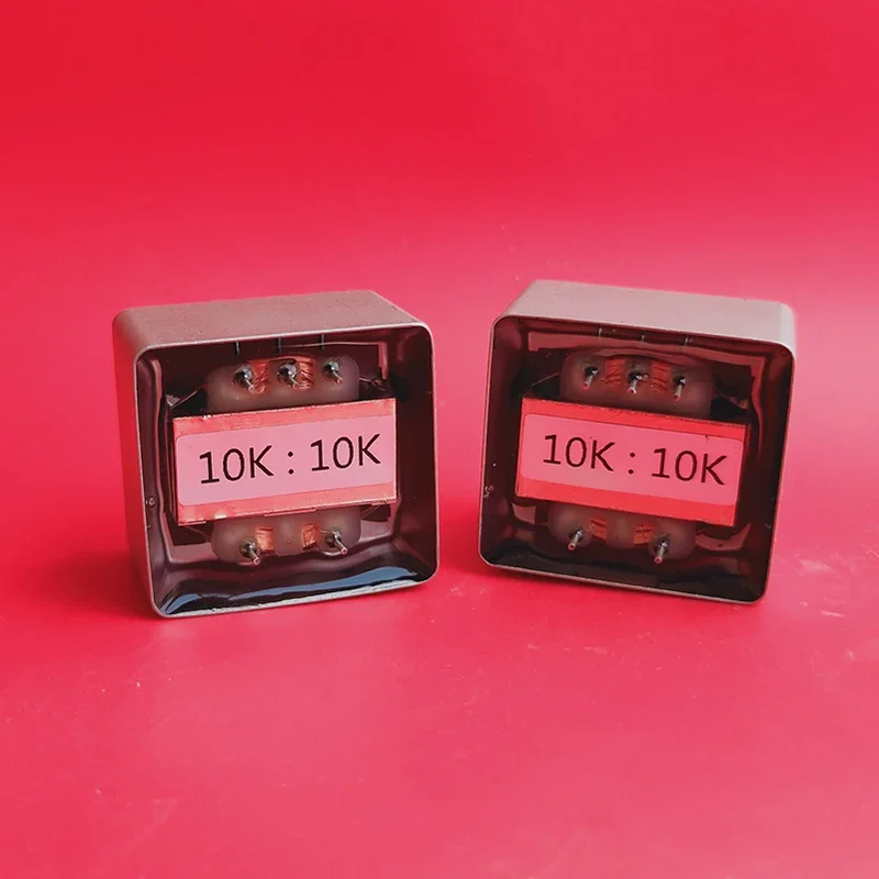 لـ 10K: محول عزل الصوت 10K مع درع بيرمالوي، مضاد للتدخل، محول الإشارة المسبقة، 20-200 كيلو هرتز -0.2 ديسيبل