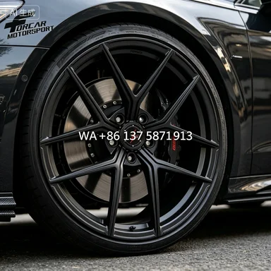 

Оптовая продажа напрямую с завода: 5-спицевые автомобильные диски из кованого алюминиевого сплава, размеры 16-24 дюйма для улучшения характеристик автомобиля