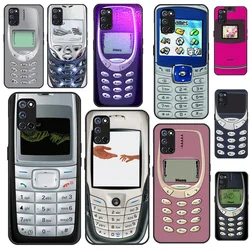 Retro mobile phone Case For OPPO A74 A94 A54 A57 S A77 A76 A96 A52 A72 A91 A93 A5 A9 A31 A53 A15 A16 A17 Cover