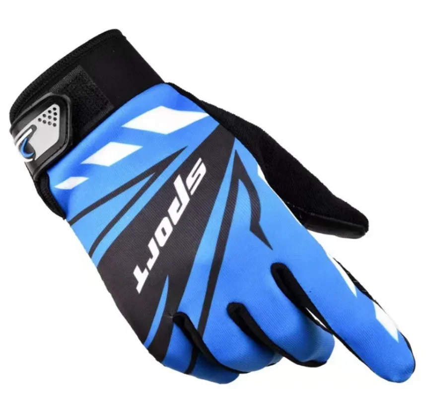 Guantes de ciclismo para hombre y mujer, manoplas transpirables antideslizantes para Moto, bicicleta, pantalla táctil, Alpine, MTB, Fitness, dedo