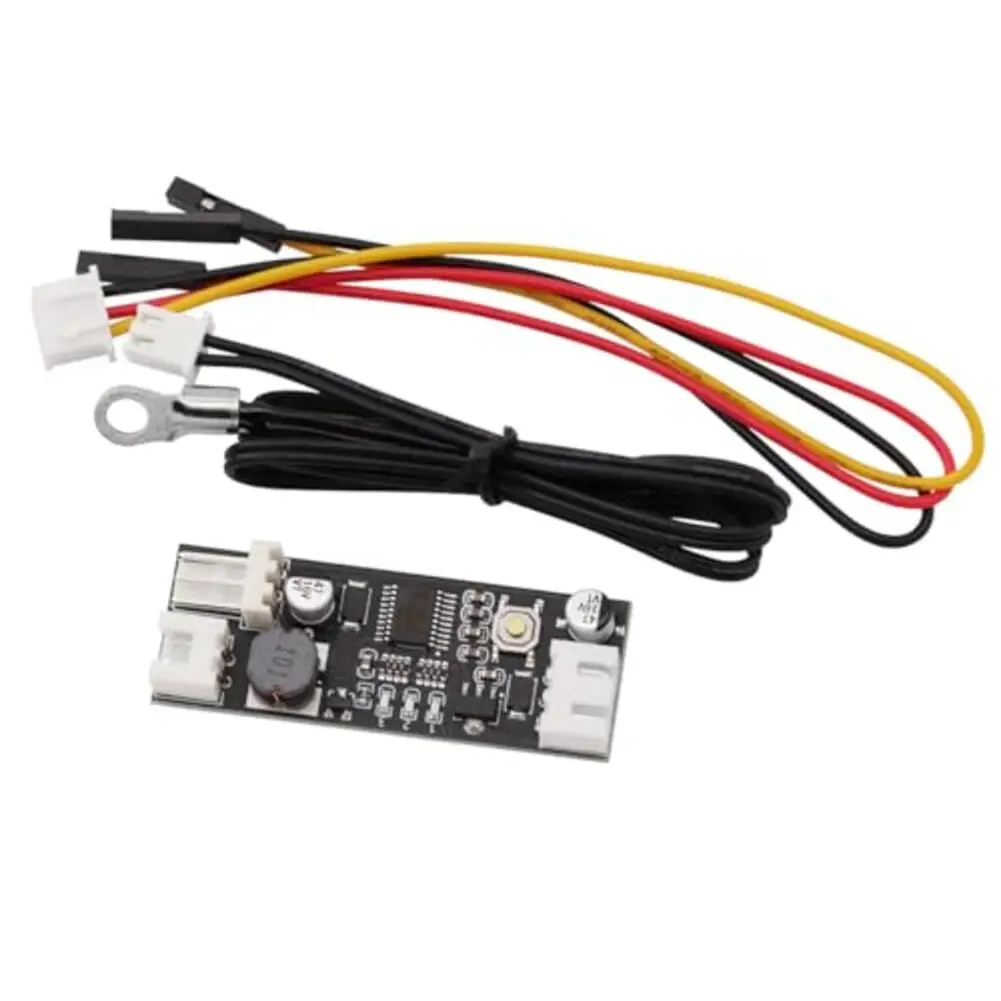 DC12V Fan  Controller For Chassis Fan Energy Saving And Noise Reduction Manual And Automatic Modes Dual Functionality