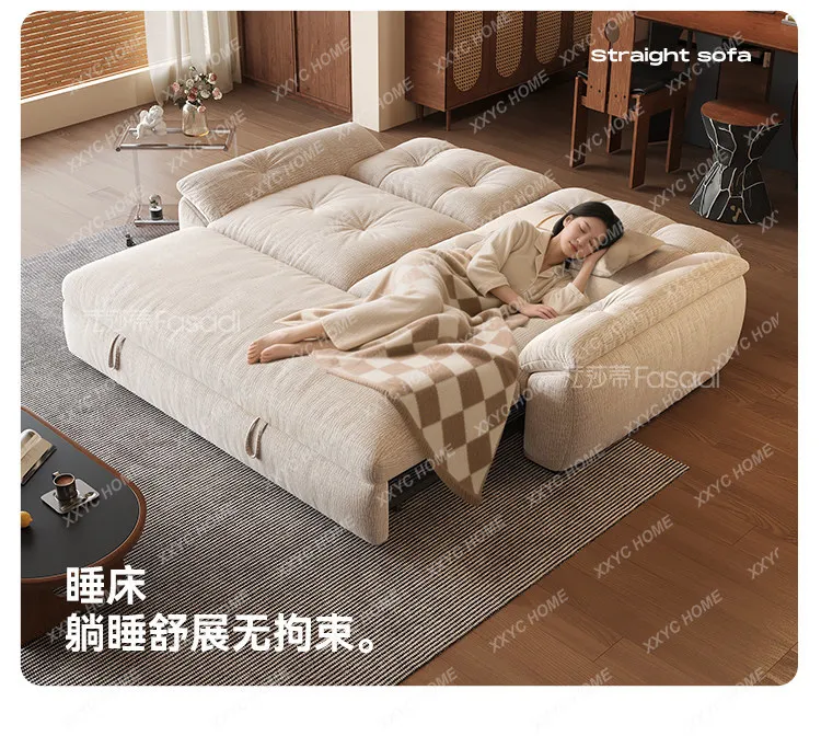 PG Mu Yunmian detachable and washable sofa bed, living room folding dual-use sofa, single minimalist apartment