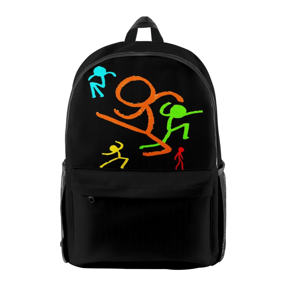 

Alan Becker Merch Backpack Adult Kids School Bag Hip-hop Daypack Cosplay Zipper Traval Bag Harajuku Unisex Bag