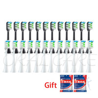12/24PCS SOOCAS Replacement Toothbrush Heads Fo X3U/X3/X5/X1/D2/D3/V1/V2 Electric Tooth Brush DuPont Smart Brush Head With Cover