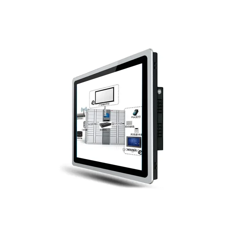 Best 12 Inch Industrial Pc Touch Panel Pc Medical Lcd Tablet BIAOPAI Window Android System Stable Performance Low Noise