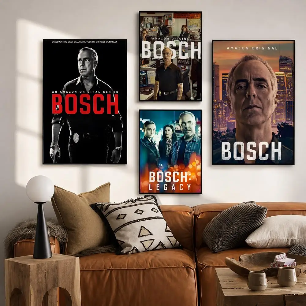 TV Detective Bosch Legacy Poster HD poster wall art self-stick no-residue for home cafe office great gift