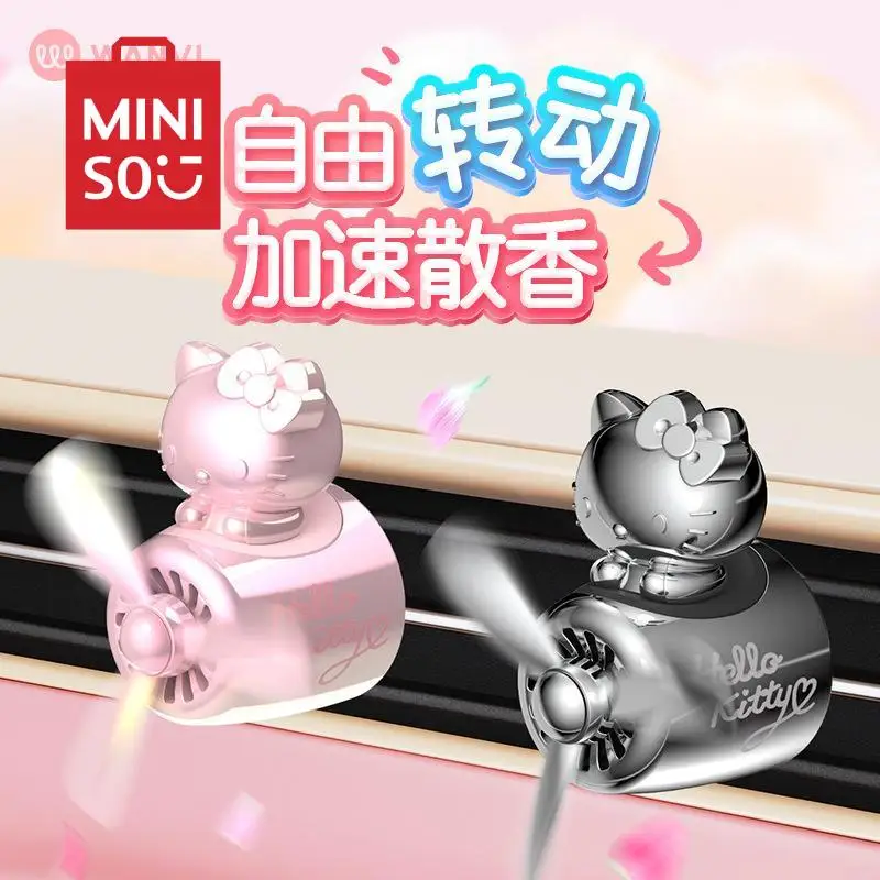 

New Sanrio Hello Kitty Car Air Conditioning Vent Diffuser Decoration Cartoon Air Outlet Car Interior Decoration Car Accessories