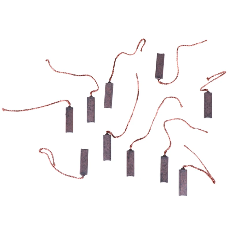 10 Buah Generator Listrik Sikat Karbon Alat Listrik Alternator Regulator Mobil Generik Tembaga Rendah