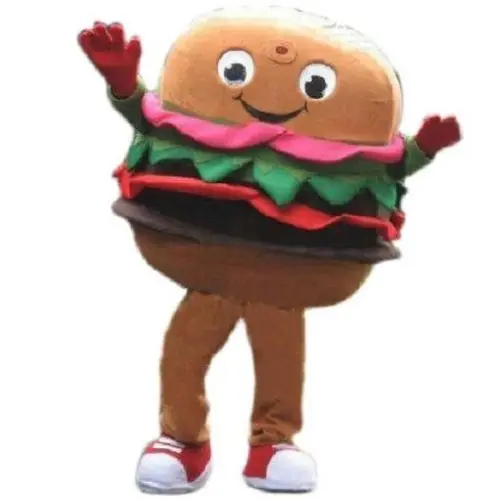 

New Adult Best Sale Lovely Hamburger Suit Animal Cartoon Mascot Costume Christmas Fancy Dress Halloween Mascot Costume