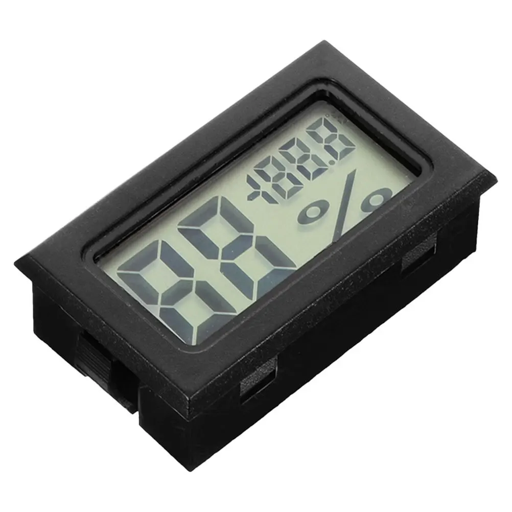 Mini Digital Thermometer Hygrometer Indoor Climate Monitor Portable High Precision Sensors Multi Functional Design
