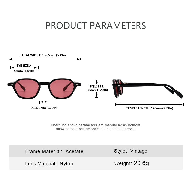 FocusAid Retro Classic Fashion Women Sunglasses Men Brand Designer High Quality Acetate Sunglasses UV400 Metal Hinge Nylon Lens