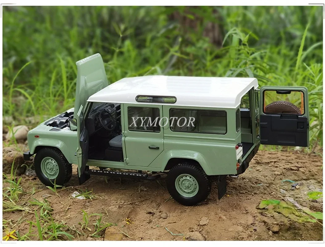 1/18 Century Dragon For Land Rover Defender 110 Diecast CAR MODEL TOYS Boys Girls Collection Green/Red/Black/Gray Metal,Plastic