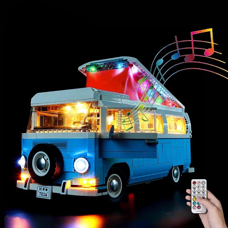 

Комплект светодиодного освещения без модели, подходящий для Volkswagen T2 Camper Van Creator Expert 10279 (не включает строительные блоки)