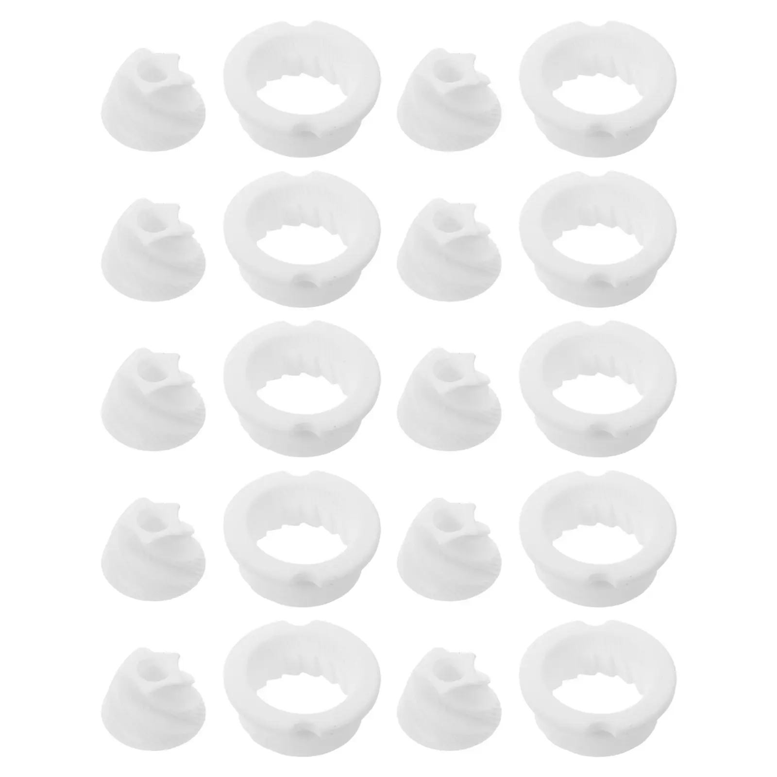 8Pcs Ceramic Pepper Grinder Core Replacement Parts for Salt Spice - High Durability Wear Resistant DIY Kitchen Grinder view 6