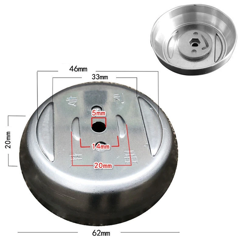 Lame de protection en acier inoxydable pour tondeuse à gazon électrique de jardin, couvercle de protection, base de lame, accessoires opaques, charge sans fil, tondeuses