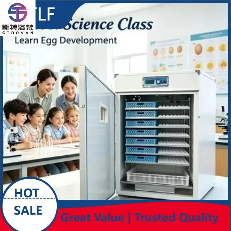 Egg Incubator with Cooling Heating Systems Advanced Climate Control Tropical Areas Poultry Farm Hatcher