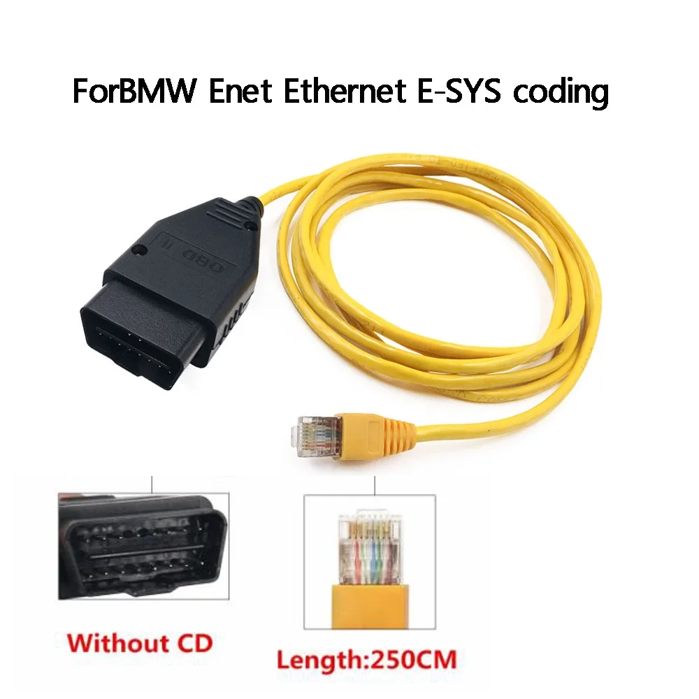 ForBMW F-serie car Refresh ENET ESYS Cable Hidden Data new E-SYS ICOM Coding ECU Programmer OBD2 Scanner Car Diagnostic cable