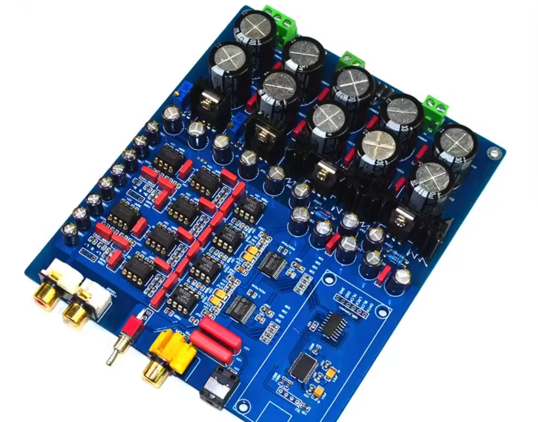 رقاقة مزدوجة PCM1794+AK4113 وحدة فك ترميز فاخرة DAC (يدعم مدخل USB محوري من الألياف)