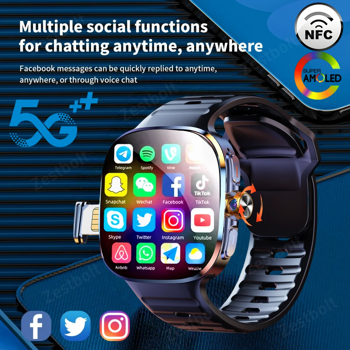 M99 Smartwatch 5G W… - image