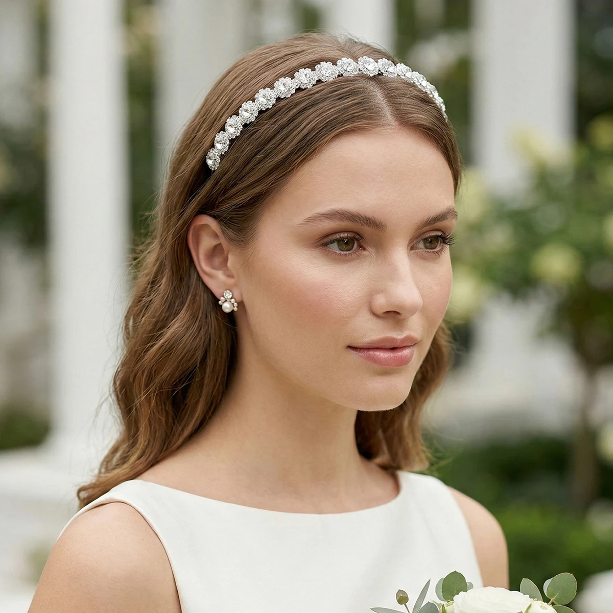 Mode Kristall Diamante Haar bänder klassische Prinzessin Stirnband Haarschmuck Schmuck für den Alltag Geburtstags geschenk für Mädchen