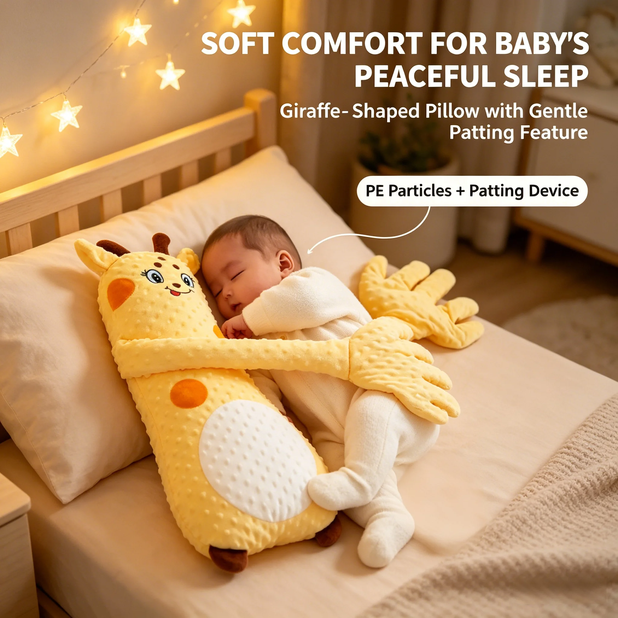 

﻿ Новая электрическая подушка-погремушка для сна младенцев с успокаивающим пультом-пальчиком, 3 регулируемых режима, для малышей