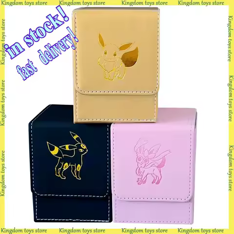 Card Deck Storage Box PTCG Board Games Magic Commander Deck Box WS Card Carrying Organiser Case Trading for TCG Sleeves Box Toys
