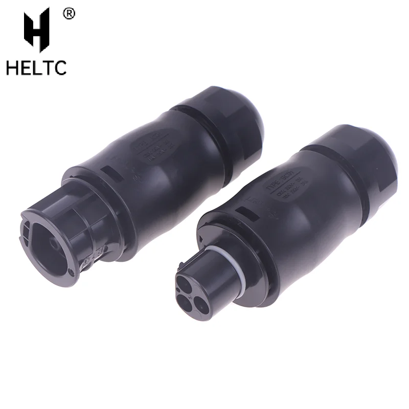BC01 3 Pin Connector AC Male Female IP68 For Solar Grid Tie Micro Inverter Hoymiles Deye APsystems PV Panel Power Setup Adapter