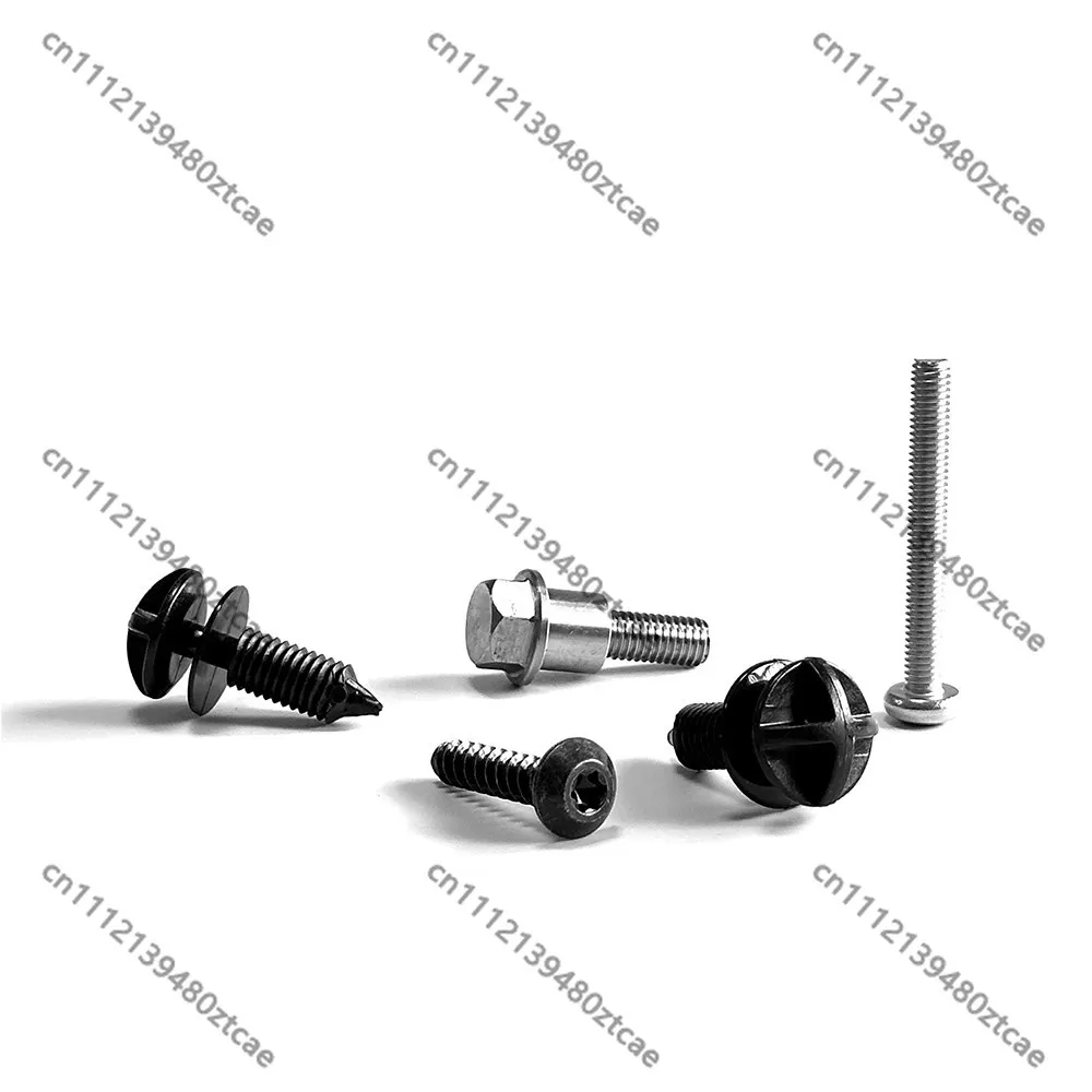 Marine Vehicle Body Screw Nut Reverse Gear Fastener Universal Watercraft Repair Hardware Fitting Parts