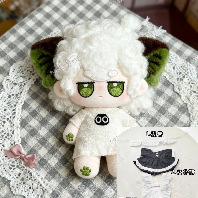 New 20cm The Legend of Luo Xiao-Hei Luo Xiaohei  Cotton Plush Cosplay Stuffed Plush Cute Figure Puppet Prop Birthday Gift