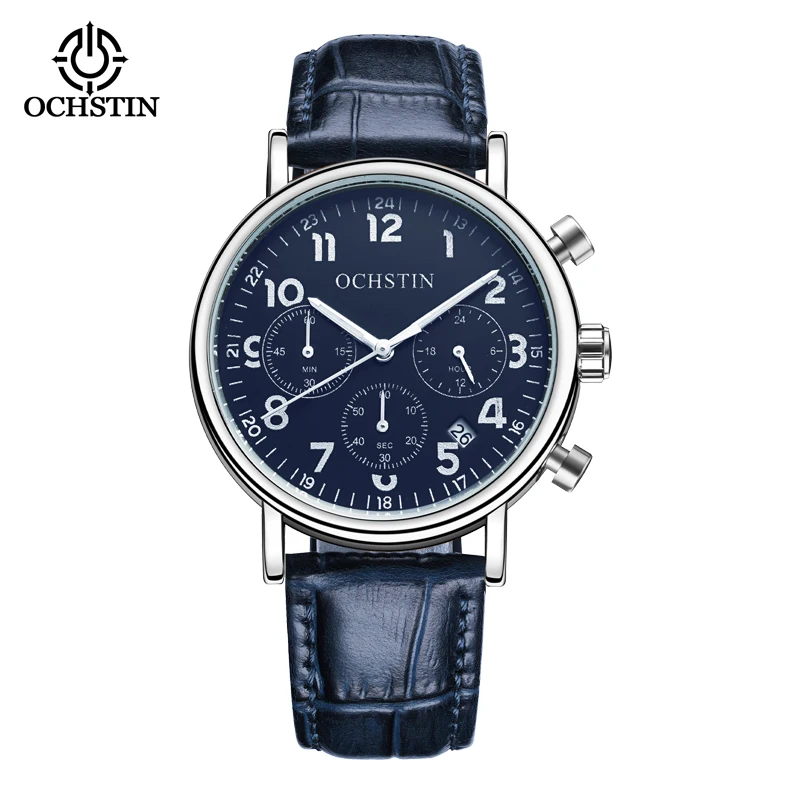 Ochstinprominente celebrity series personality simple watch multifunctional quartz movement waterproof men's quartz watch