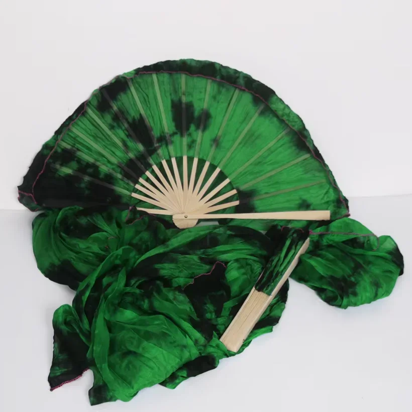 

100% настоящий шелк, фанаты танца живота, дети, женщины, вечеринка, сценическое представление, складная длинная шелковая вуаль с веером, струящаяся легкая вес, реквизит, фанаты