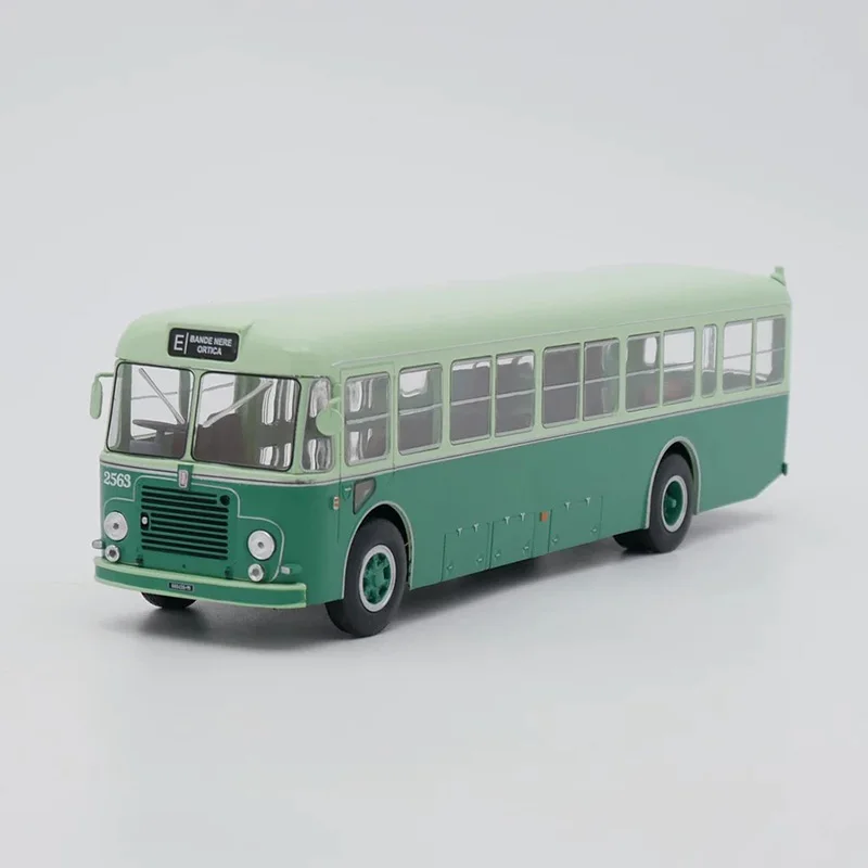 

IXO 1:43 Fiat 411 ATM 1962 Bus Alloy Car Model Classics Adult Souvenir Gift Static Display