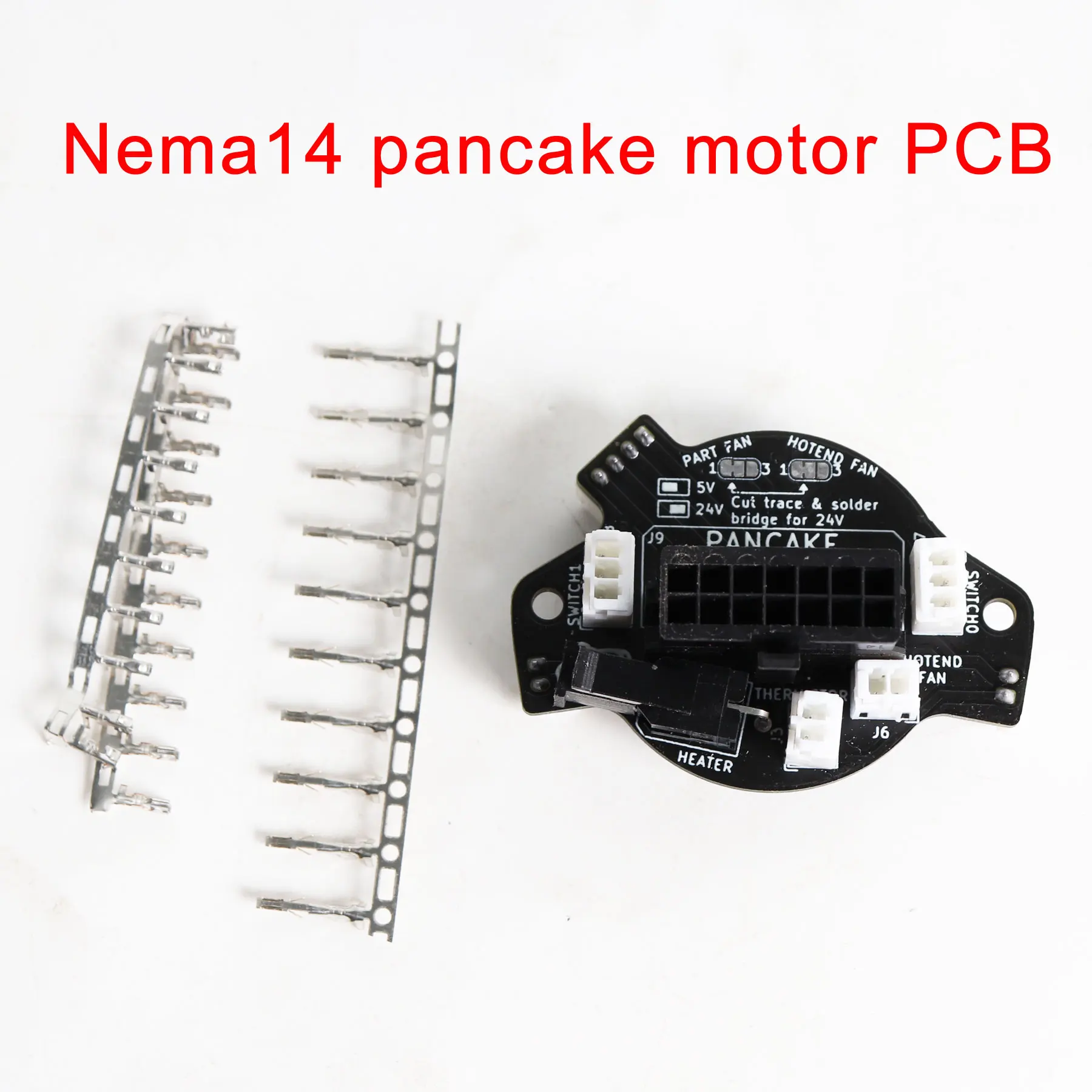 

Blurolls V0.1 Voron 0.1 NEMA14 Pancake motor PCB Mini AB Board Hot end Quick Replacement Sherpa Libra mini extruder