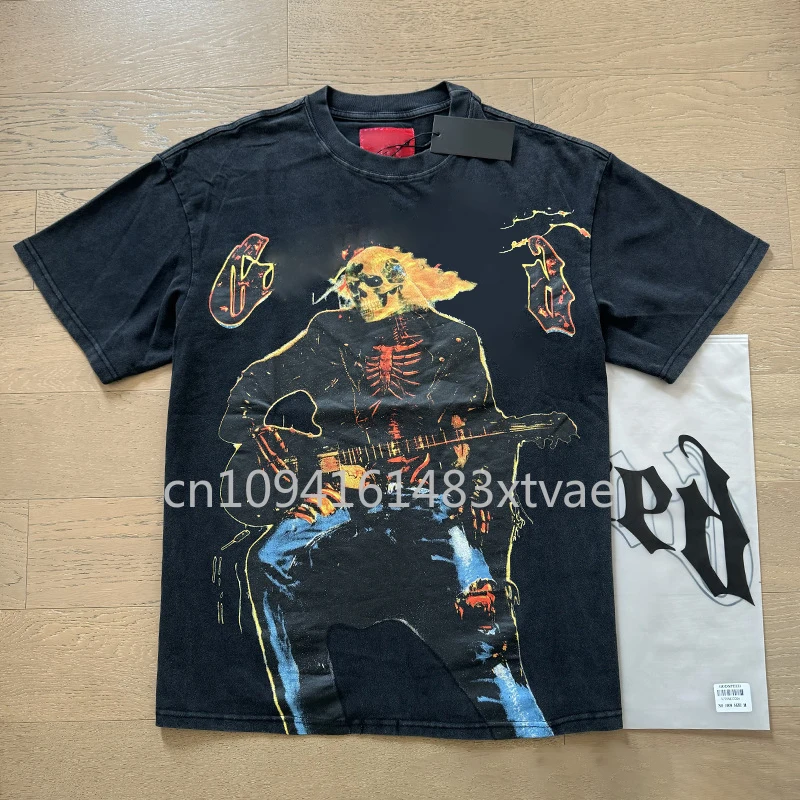 

America GS Men's T-shirts Letter Logo Print Top Tees Designer Brand Couple's Hip Hop T-shirts