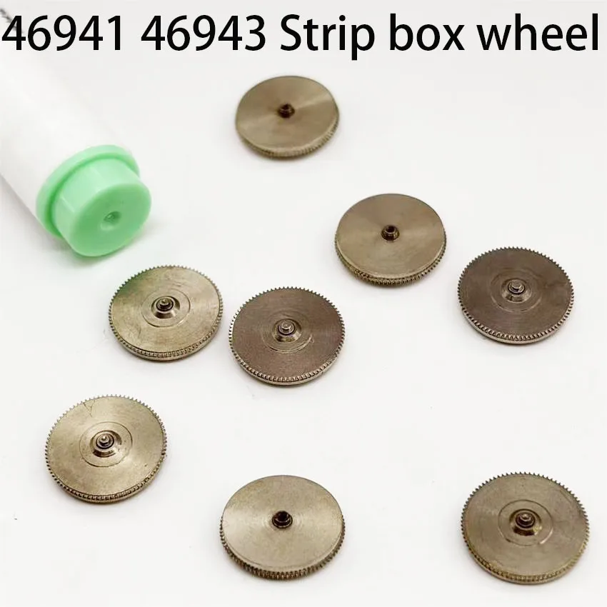 3pcs Watch Movement Mainspring Strip Box Wheel Assembly - Watch Accessories Compatible with 46941 46943 Models