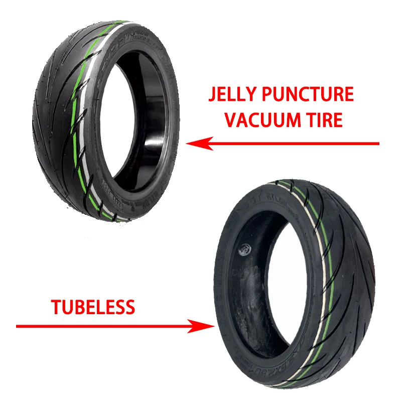 Cst-tubeless pneu para scooter elétrico, pneu vácuo especial com cola gelatinosa, substituir acessórios para niu kqi3, 9.5x2.50