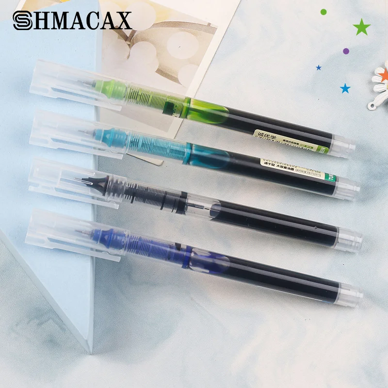 

Direct Liquid Quick-drying Roller Pen Neutral Pen Carbon Water Pen Hand Book Color 12 Color 0.5mm Pen Large Capacity