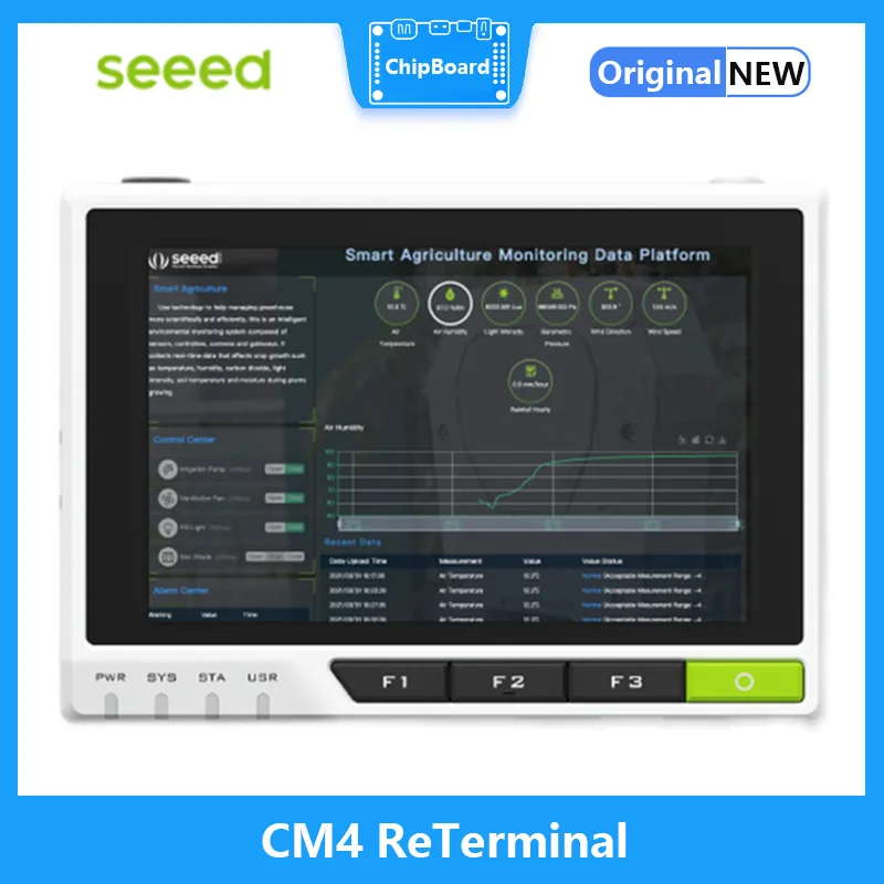 

Raspberry Pi CM4 ReTerminal - Embedded Linux with 4G+32G 5-Inch High-definition IPS Capacitive Multi-Touch Screen seeed