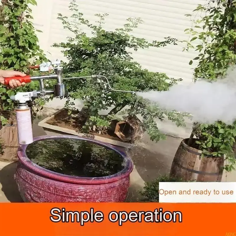 A0NC portátil Vaporizador ácido profissional Ferramenta apicultores eficazes Controle pulverizador propano defesa