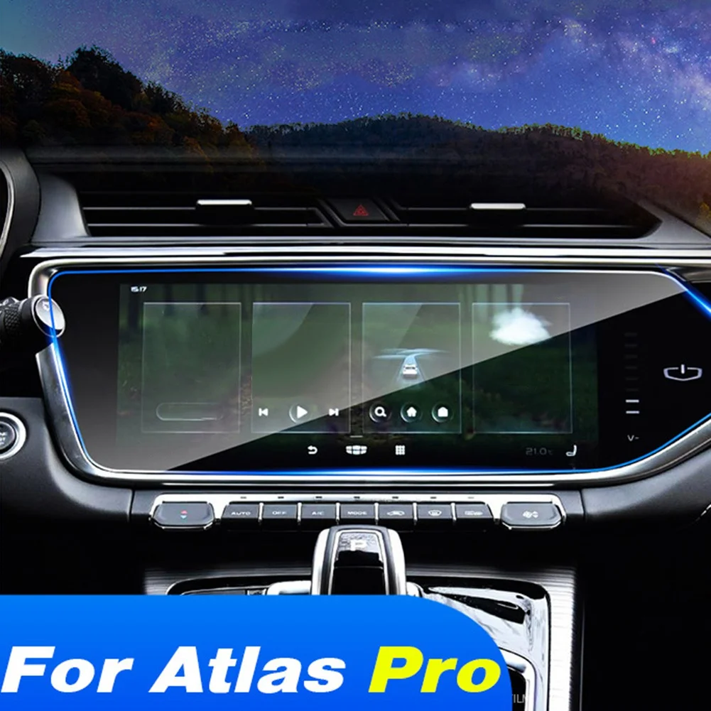 12.3 Inch Car GPS Navigation Screen Protector Film Tempered Glass Film for Geely Atlas Pro Azkarra 2021 2022