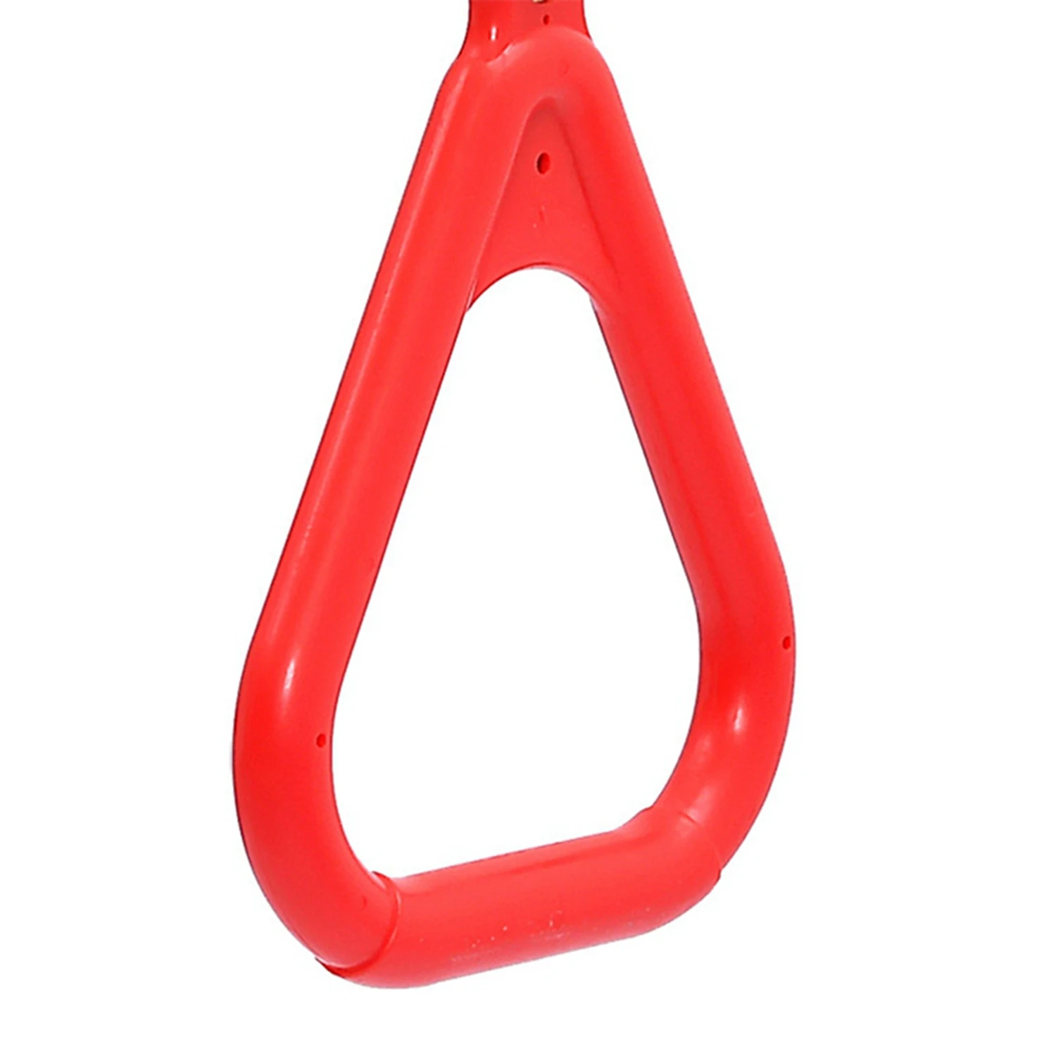 Anello trapezoidale da gioco altalena con anello trapezoidale da 4 pezzi, rosso e verde scuro-Y46A