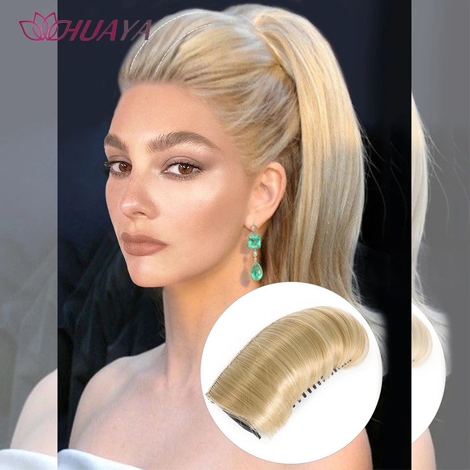 Invisible Fluffy Hair Pad Bangs Cushion Hairpin Hair Bun -Volume Fluffy Princess Styling Increased Blonde Hair Pad,for women Par