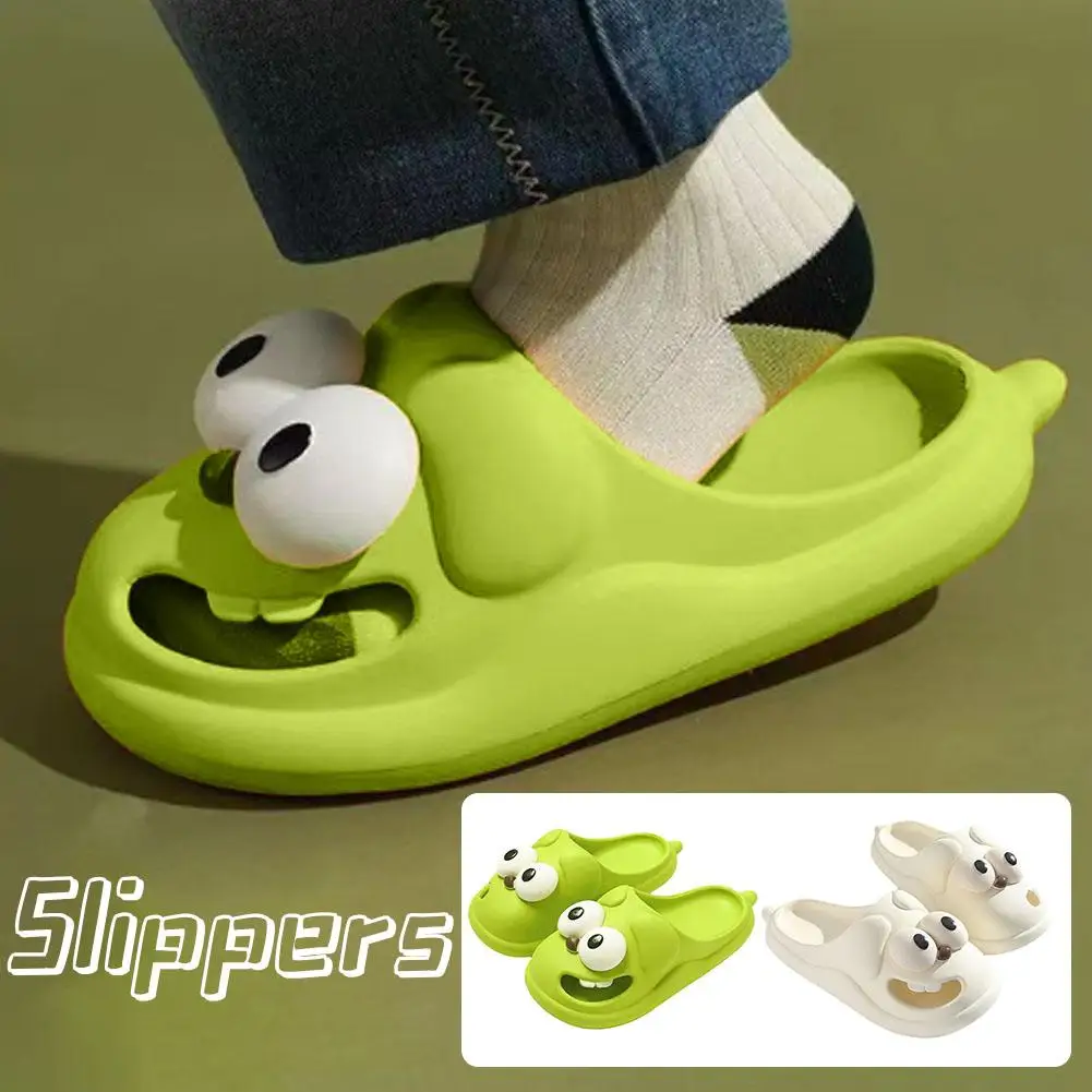 2024 New Hole Shoes For Outdoor Wear Closed-Toe Slippers Women's Cute Cartoon Sandals Home Non-Slip Summer Indoor Women's S A8S7