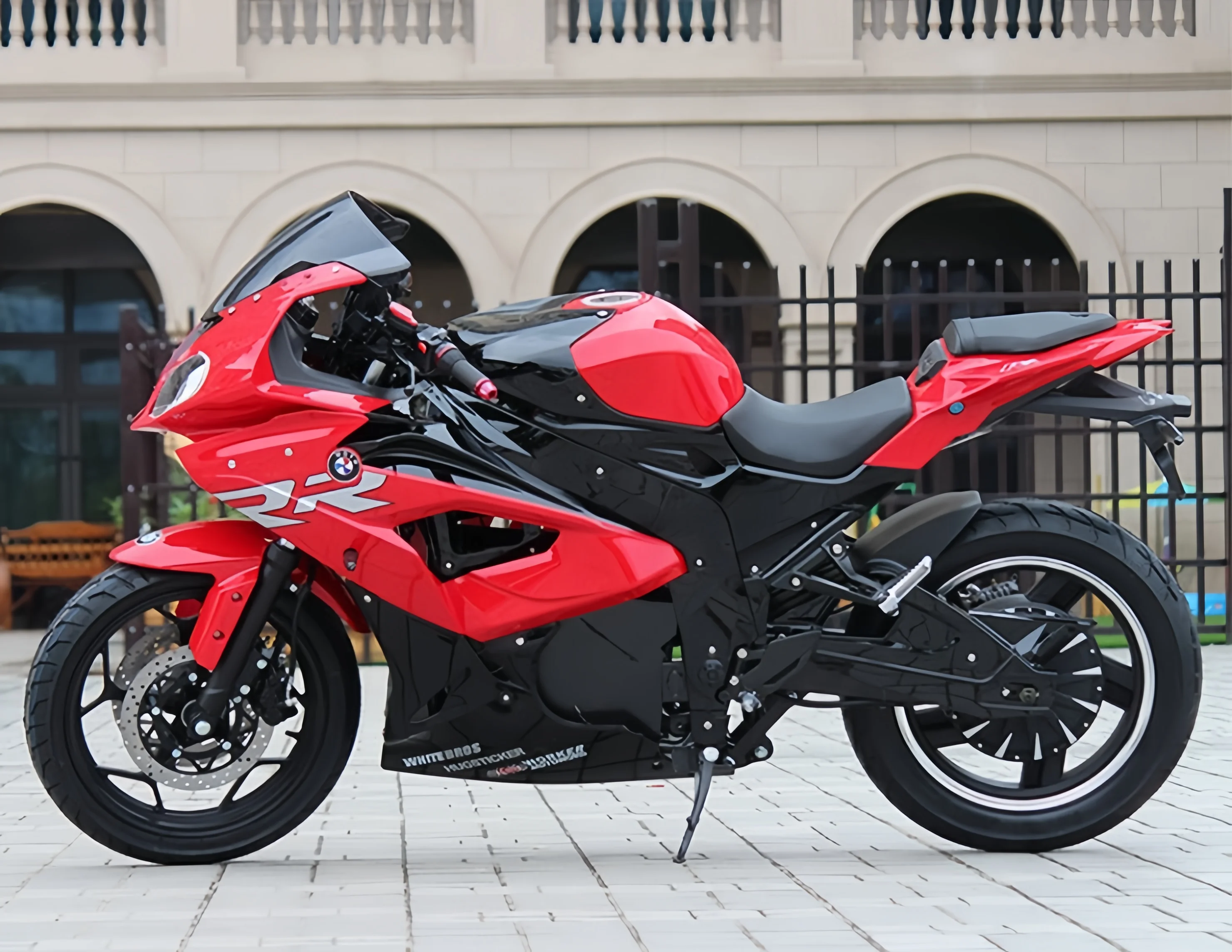 China Factory Customized Top Quality High Speed 72v 8000w Electric Racing Motorcycle for Sale