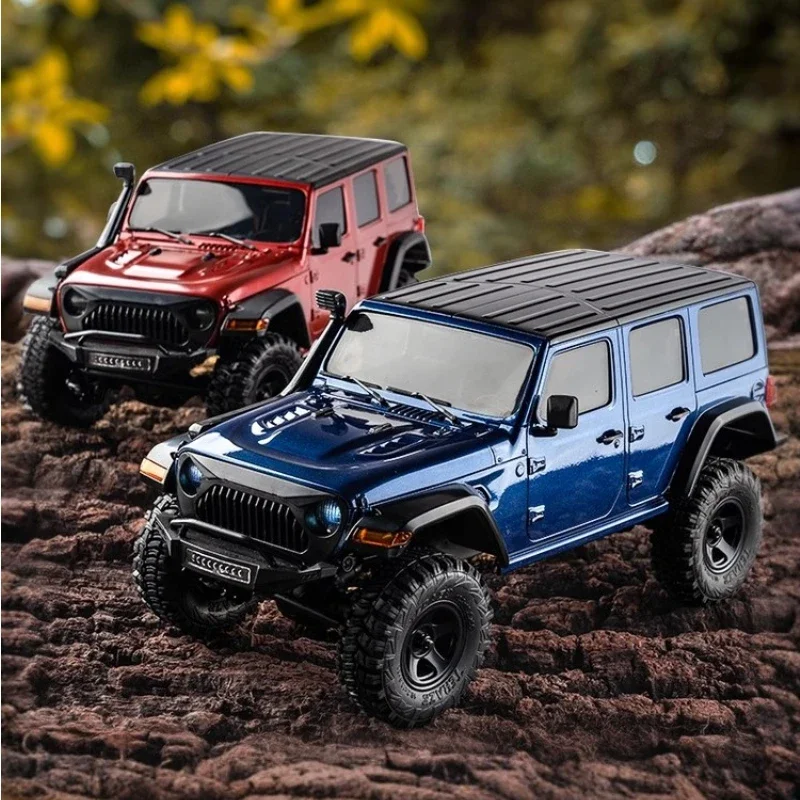 Jouet de voiture d'escalade télécommandé pour garçon, véhicule tout-terrain, 4 roues motrices, modèle électrique, 1:18 RC, FMS, 2.4G