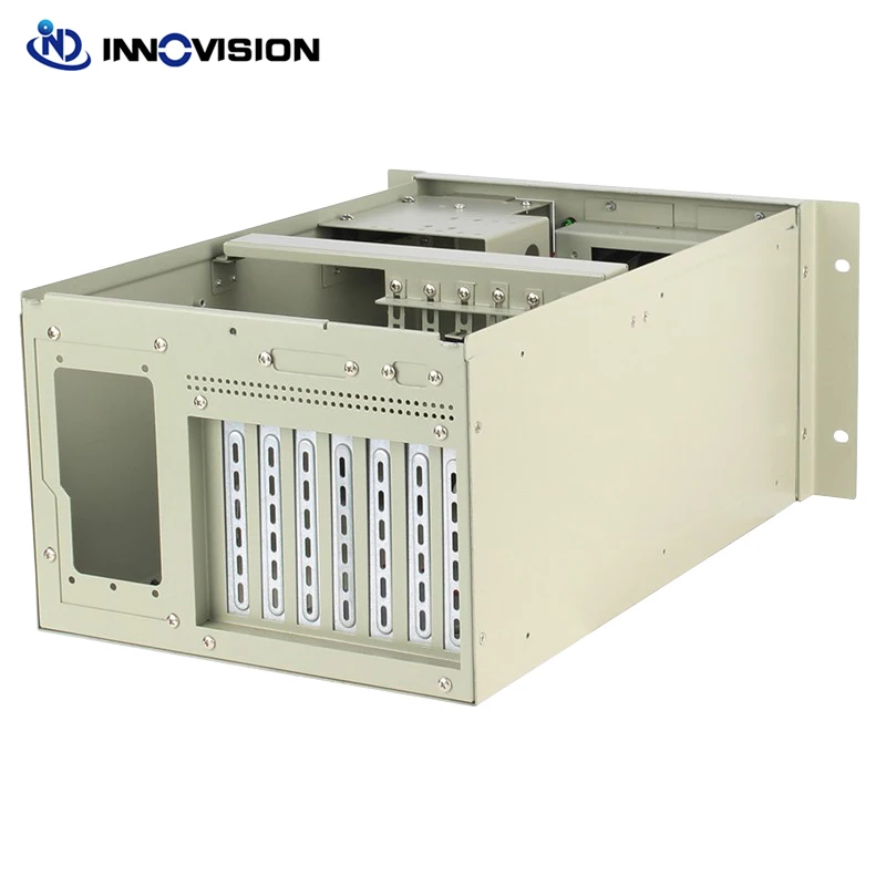 Factory Customization Available Desktop or wallmount industrial computer chassis support 7 slots SBC board IPC4007