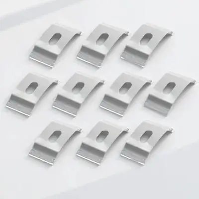 10 stuks gordijnbeugel ondersteuningsset stevige metalen lamellenbevestigingsbeugels voor verticale jaloezieën moderne stijl huis raamdecoratie