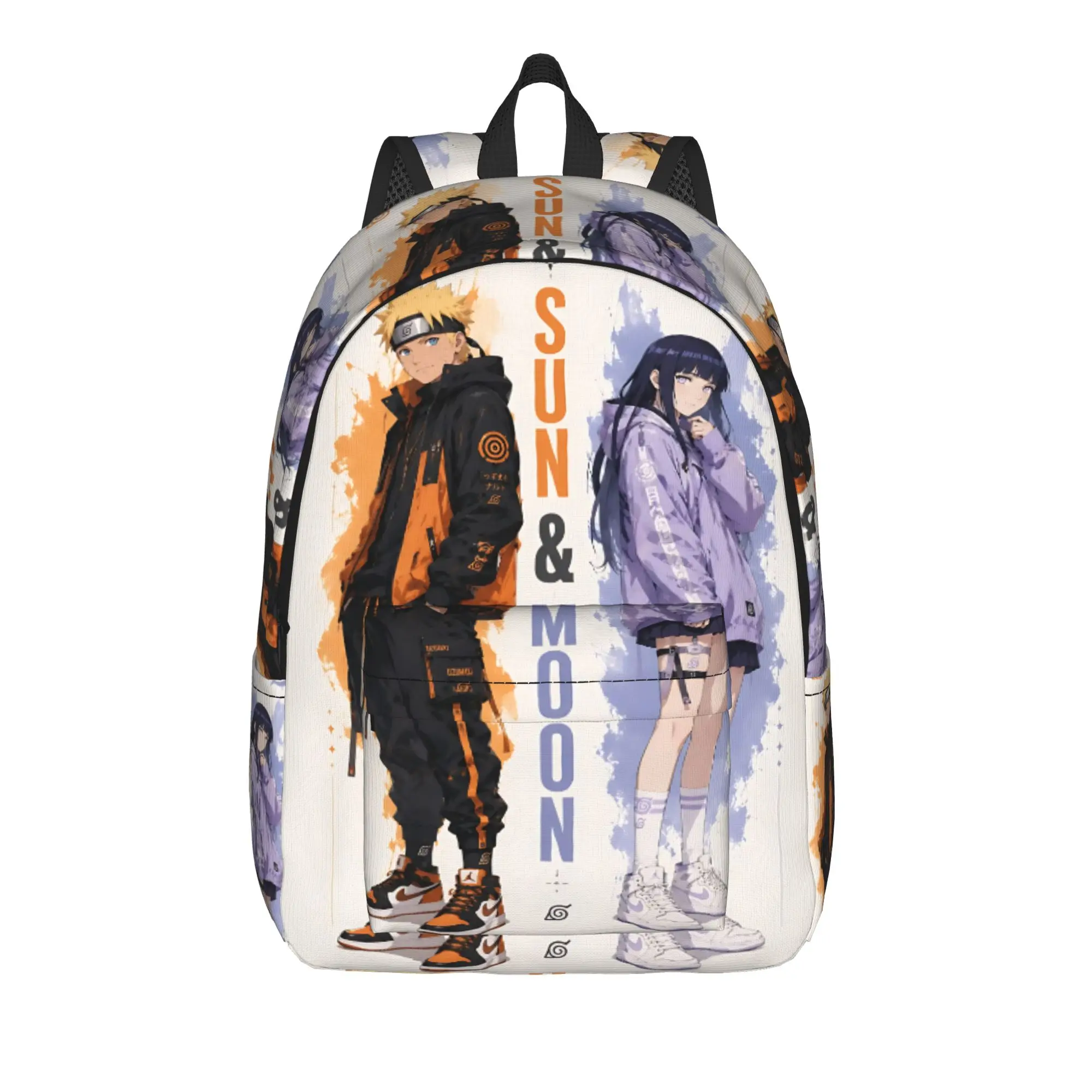 Fashion Naruto Anime Theme Backpack  Mochilas Casual For Work Office Sturdy Shoulder Rucksack